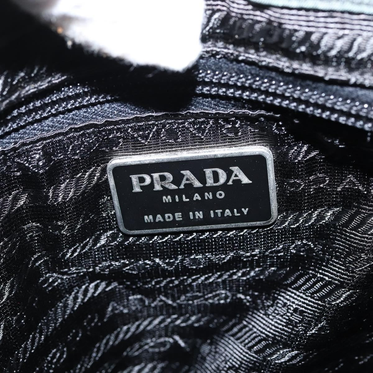 Prada Vela Double Front Pocket Tessuto With Saffiano Leather Khaki Nylon Backpack Bag (Pre-Owned)