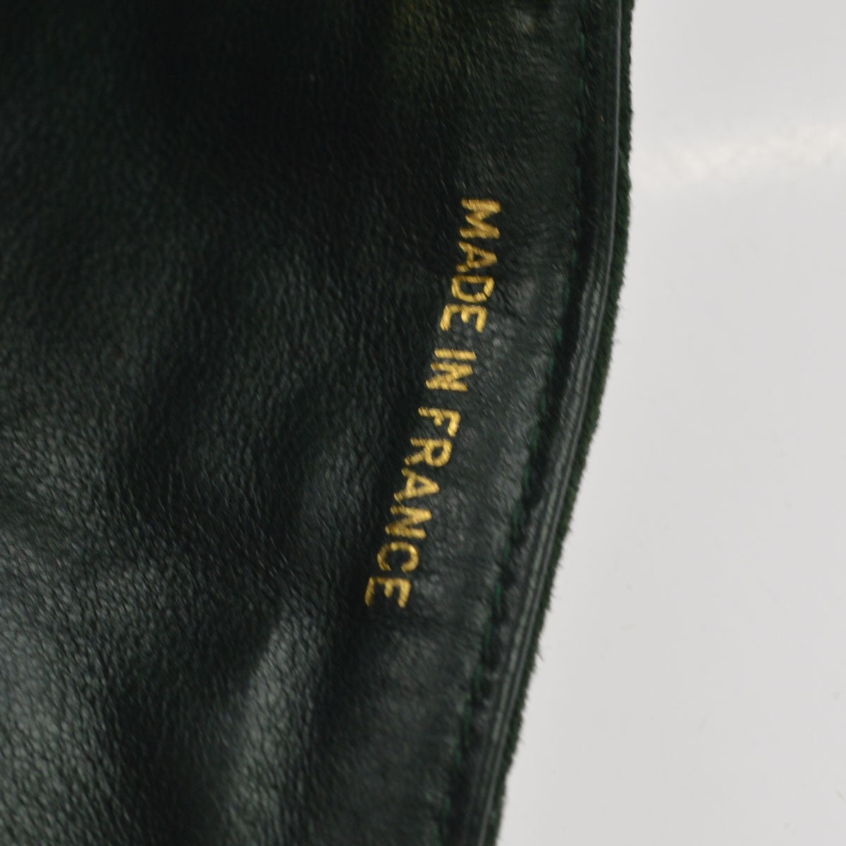 Chanel Vintage Chain Jewel Flap Quilted Velvet Green Suede Shoulder Bag Bag (Pre-Owned)
