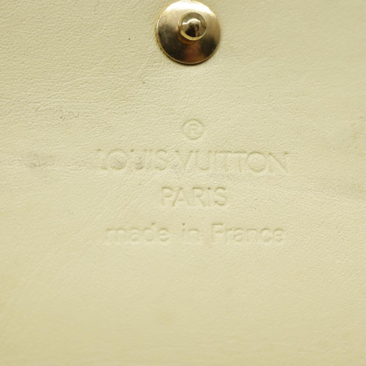 Louis Vuitton Walker Monogram Vernis Yellow Patent_Leather Clutche & Pouche Bag (Pre-Owned)