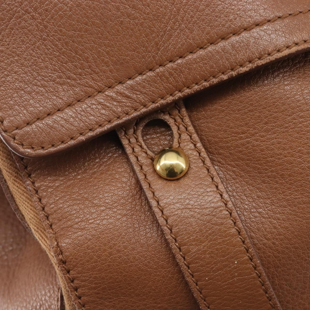 Saint Laurent Muse Two Leather Brown Leather Handbag (Pre-Owned)