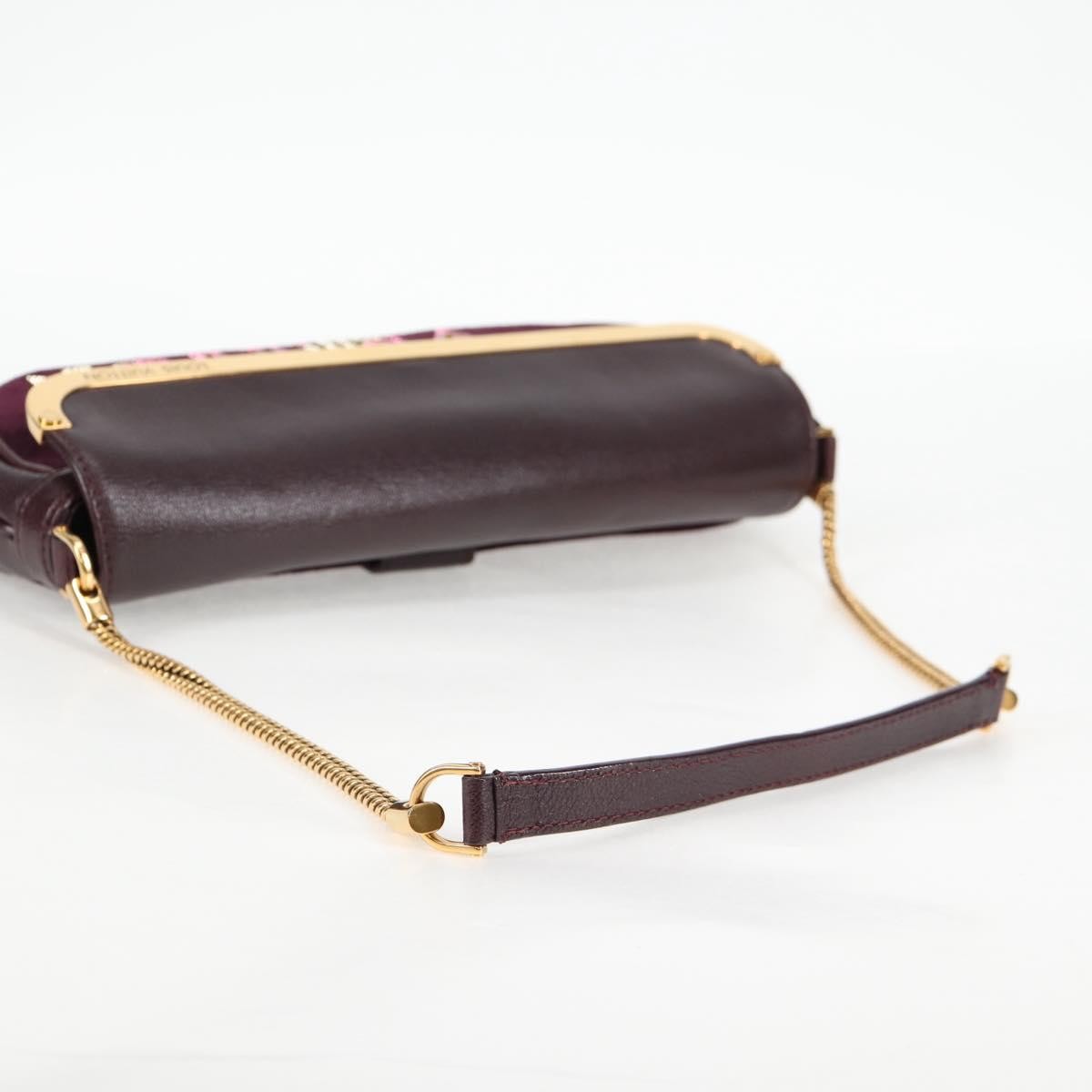 Louis Vuitton Avant Garde Pochette Leather With Suede Brown Leather Bag (Pre-Owned)