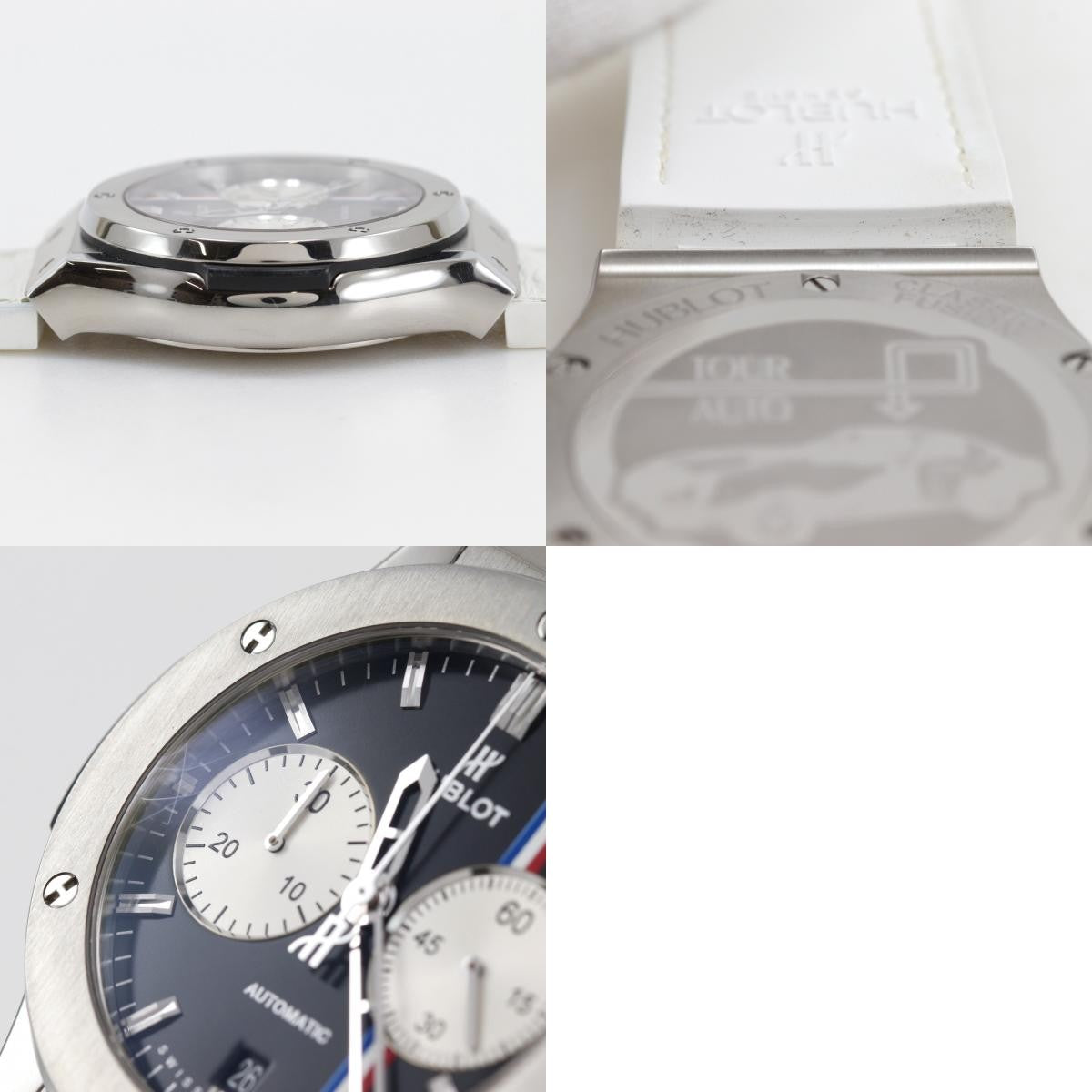 Hublot Classic Fusion Automatic Titanium And Alligator Watch (Pre-Owned)