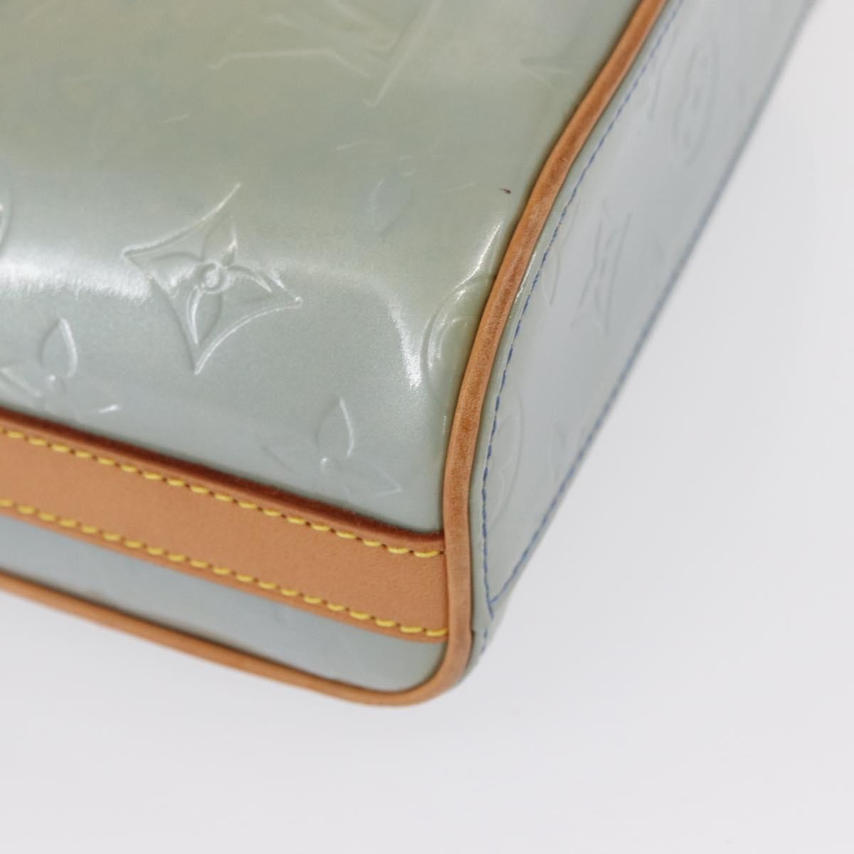Louis Vuitton Sullivan Monogram Vernis Blue Patent_Leather Shoulder Bag Bag (Pre-Owned)