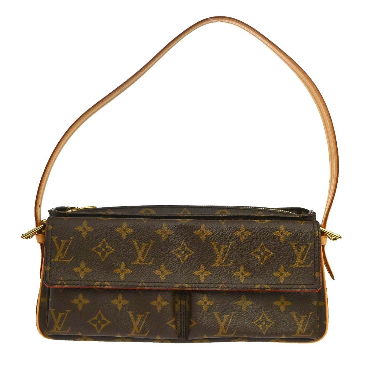 Louis Vuitton Viva Cite Monogram Brown Canvas Handbag (Pre-Owned)