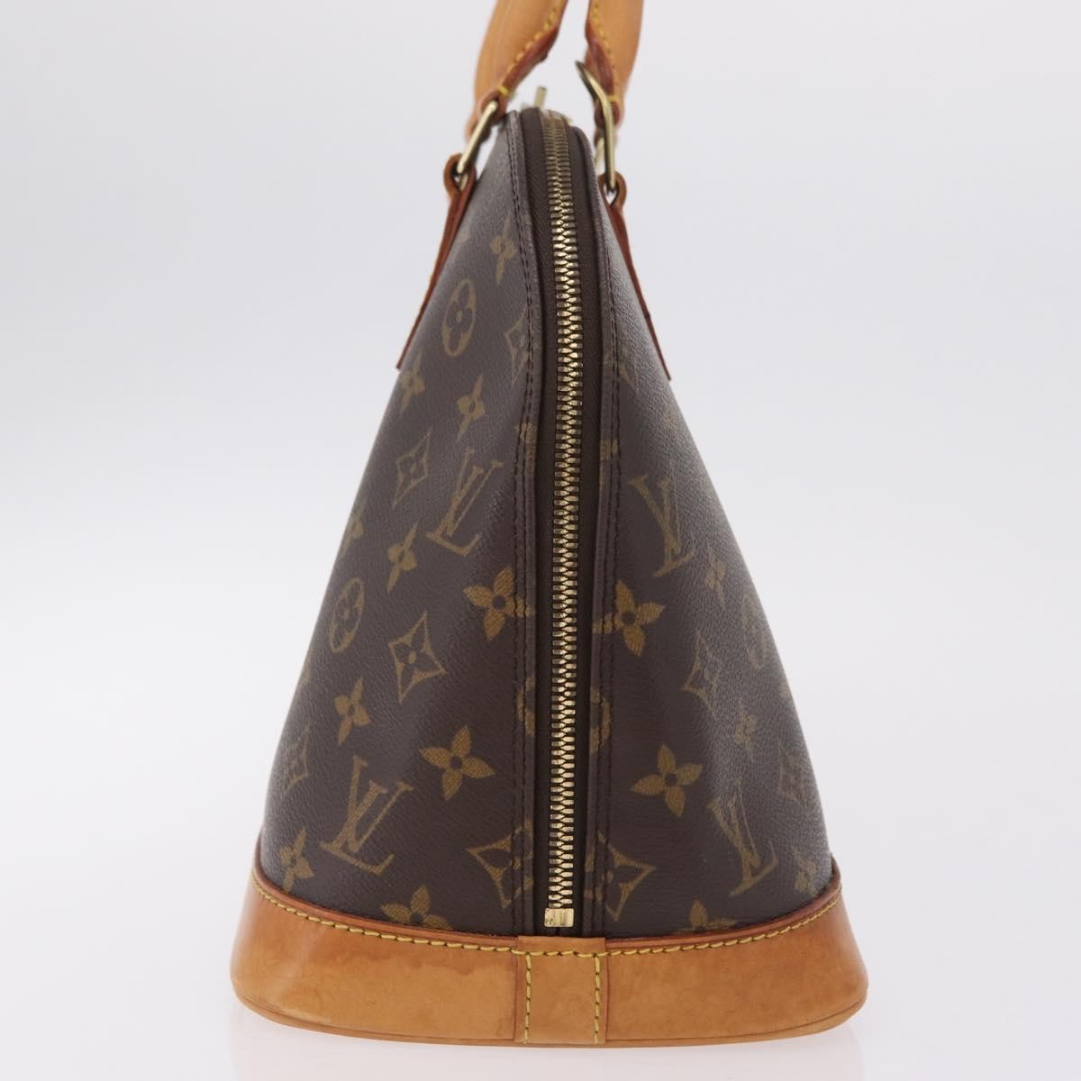 Louis Vuitton Alma Monogram Canvas Brown Canvas Handbag (Pre-Owned)