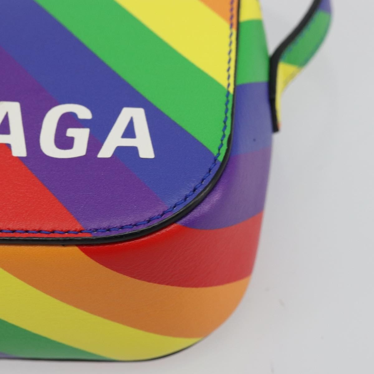 Balenciaga Everyday Camera Leather Multicolour Leather Shoulder Bag Bag (Pre-Owned)