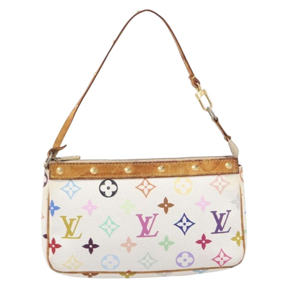 Louis Vuitton Pochette Accessoires Nm Monogram Multicolor Multicolour Canvas Clutche & Pouche Bag (Pre-Owned)