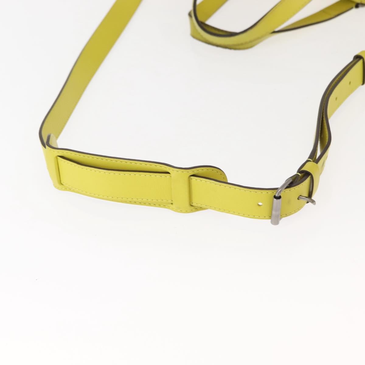 Louis Vuitton Tadao Damier Infini Leather Yellow Leather Handbag (Pre-Owned)