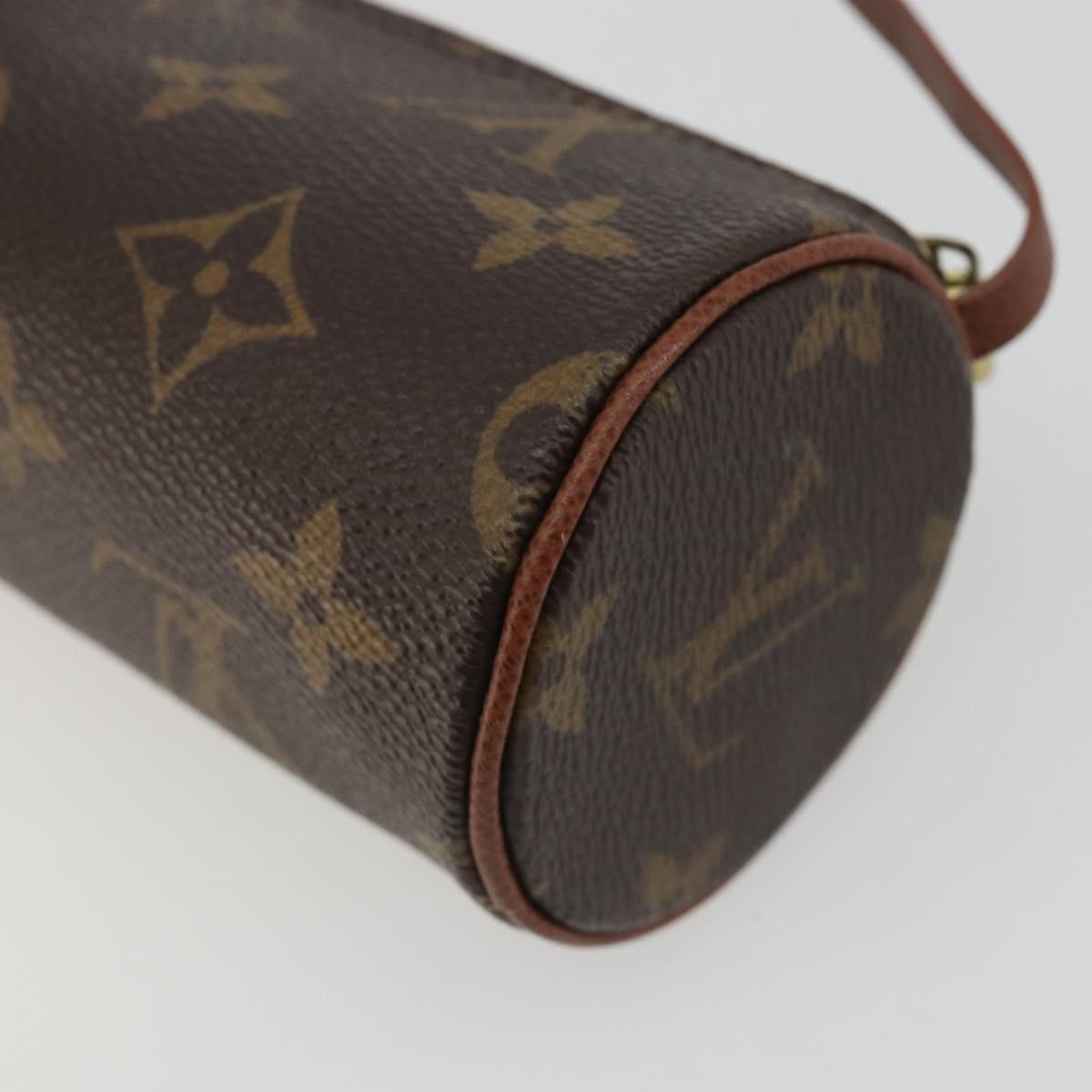 Louis Vuitton Papillon Pochette Monogram Canvas Brown Canvas Clutche & Pouche Bag (Pre-Owned)