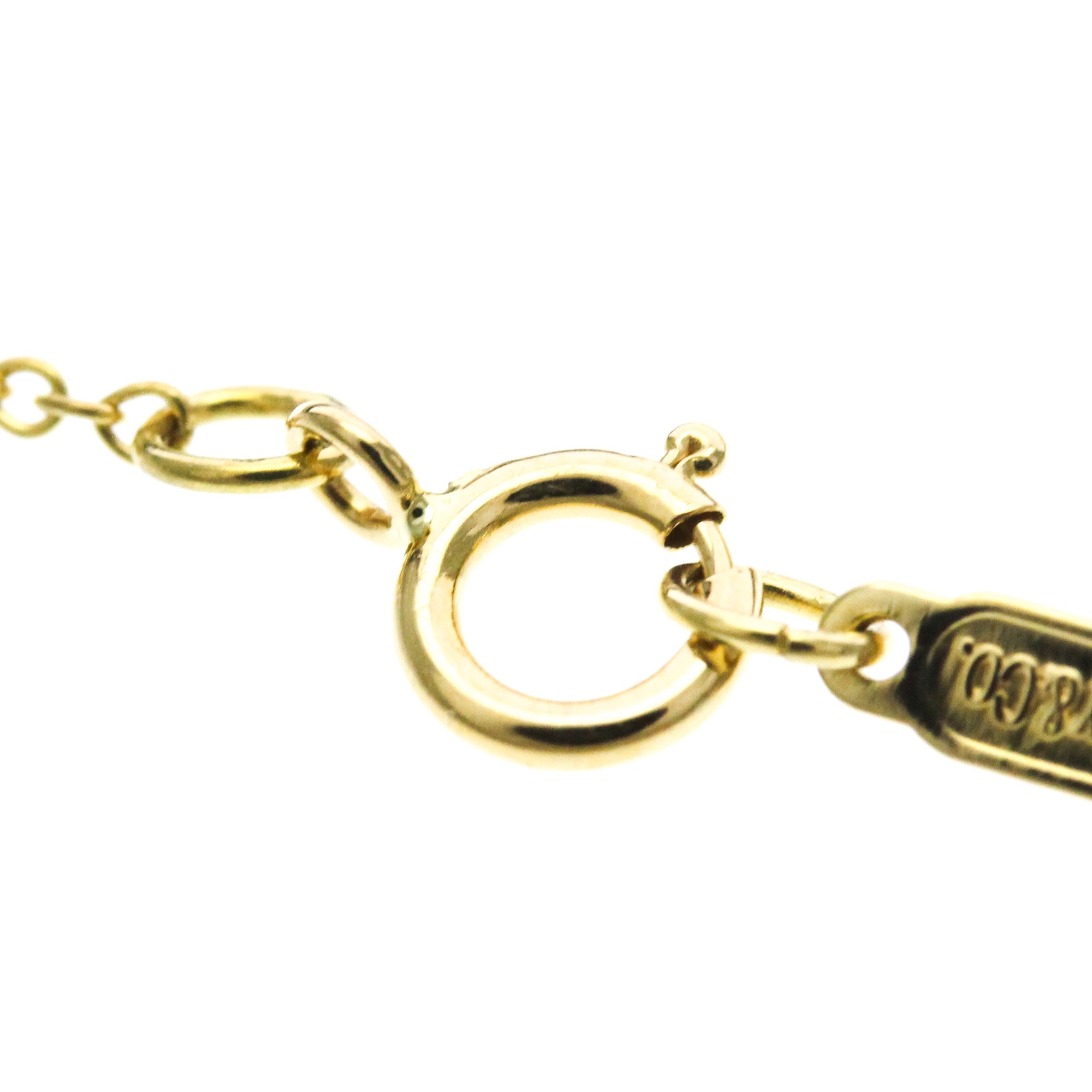 Tiffany & Co. Etoile Ball Pendant 18K Yellow Gold With Platinum And Diamonds Gold Yellow_Gold Necklace Jewelry (Pre-Owned)