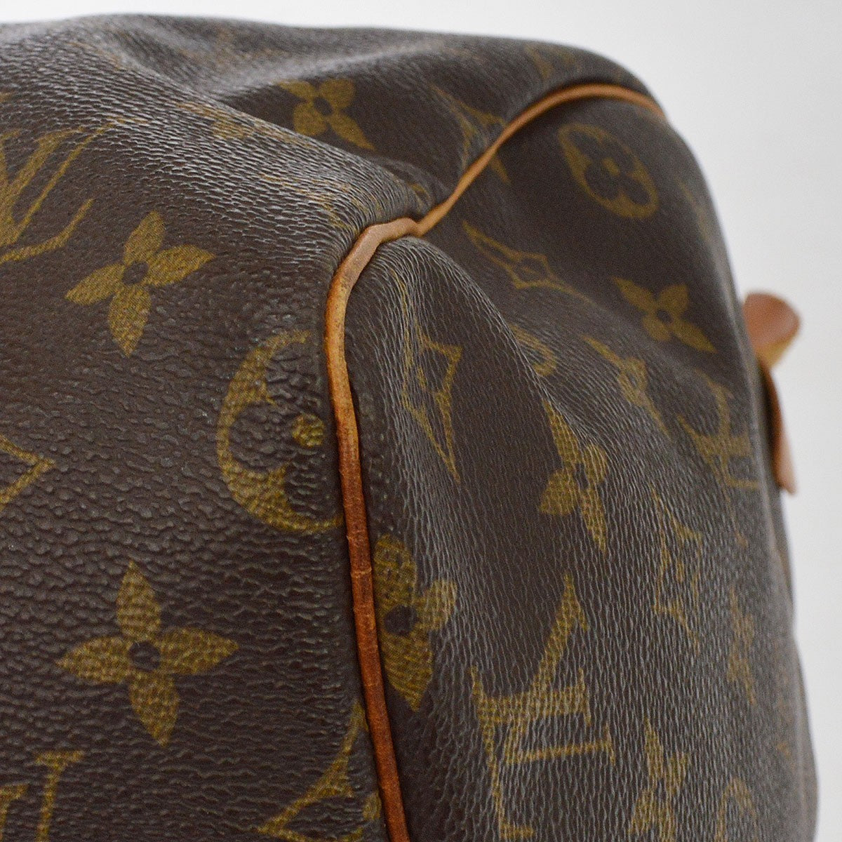 Louis Vuitton Speedy Monogram Canvas Brown Canvas Handbag (Pre-Owned)