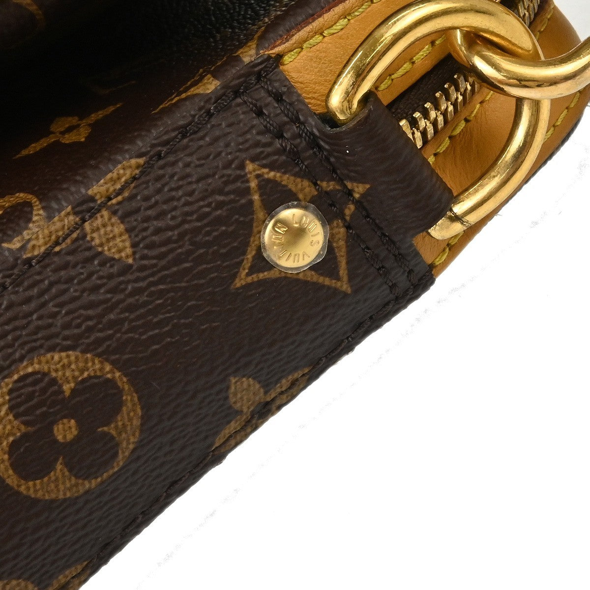 Louis Vuitton Nigo Trio Messenger Limited Edition Stripes Monogram Canvas Brown Canvas Shoulder Bag Bag (Pre-Owned)