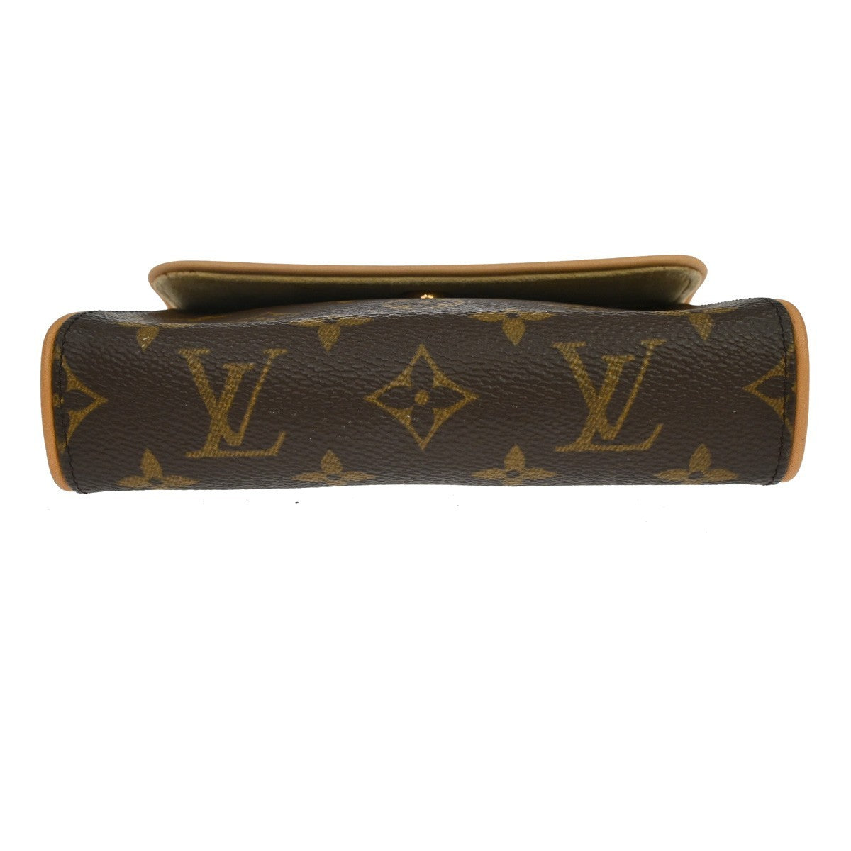 Louis Vuitton Florentine Waist Monogram Canvas Brown Canvas Clutche & Pouche Bag (Pre-Owned)
