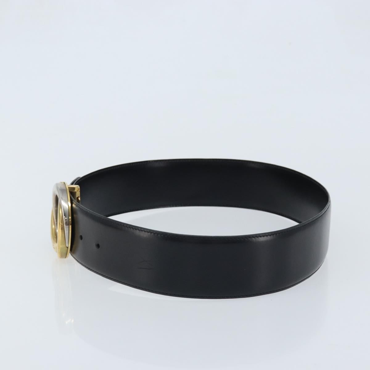 Cartier Trinity Belt Leather Black Leather Belts Accessory (Pre-Owned)