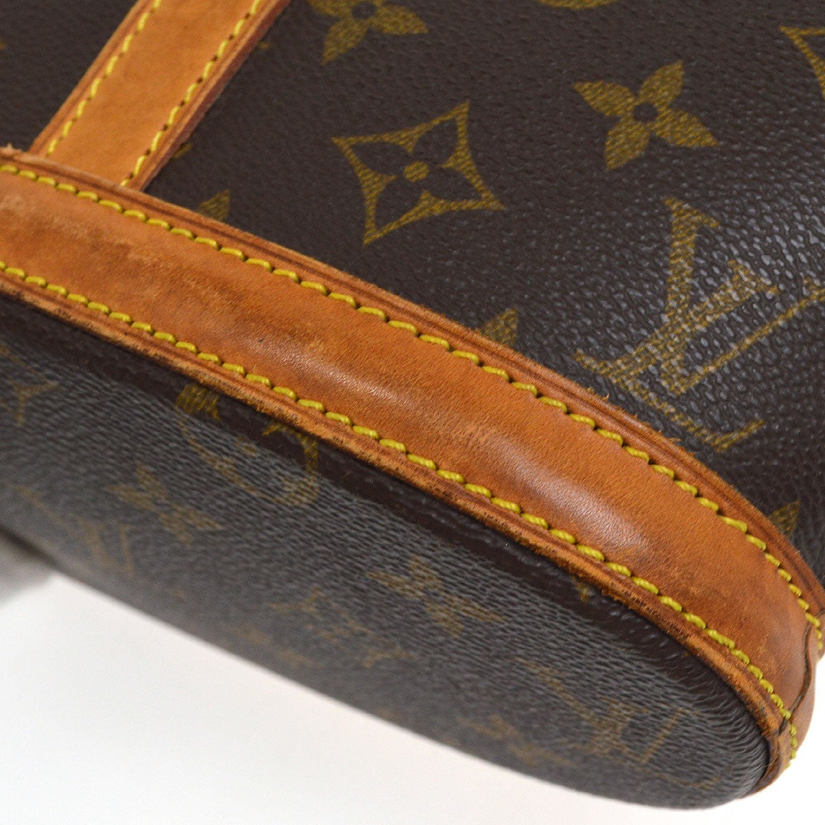 Louis Vuitton Babylone Monogram Canvas Brown Canvas Tote Bag Bag (Pre-Owned)