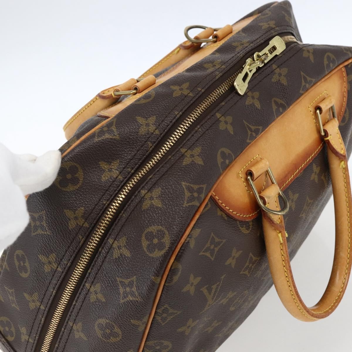 Louis Vuitton Deauville Monogram Canvas Brown Canvas Handbag (Pre-Owned)