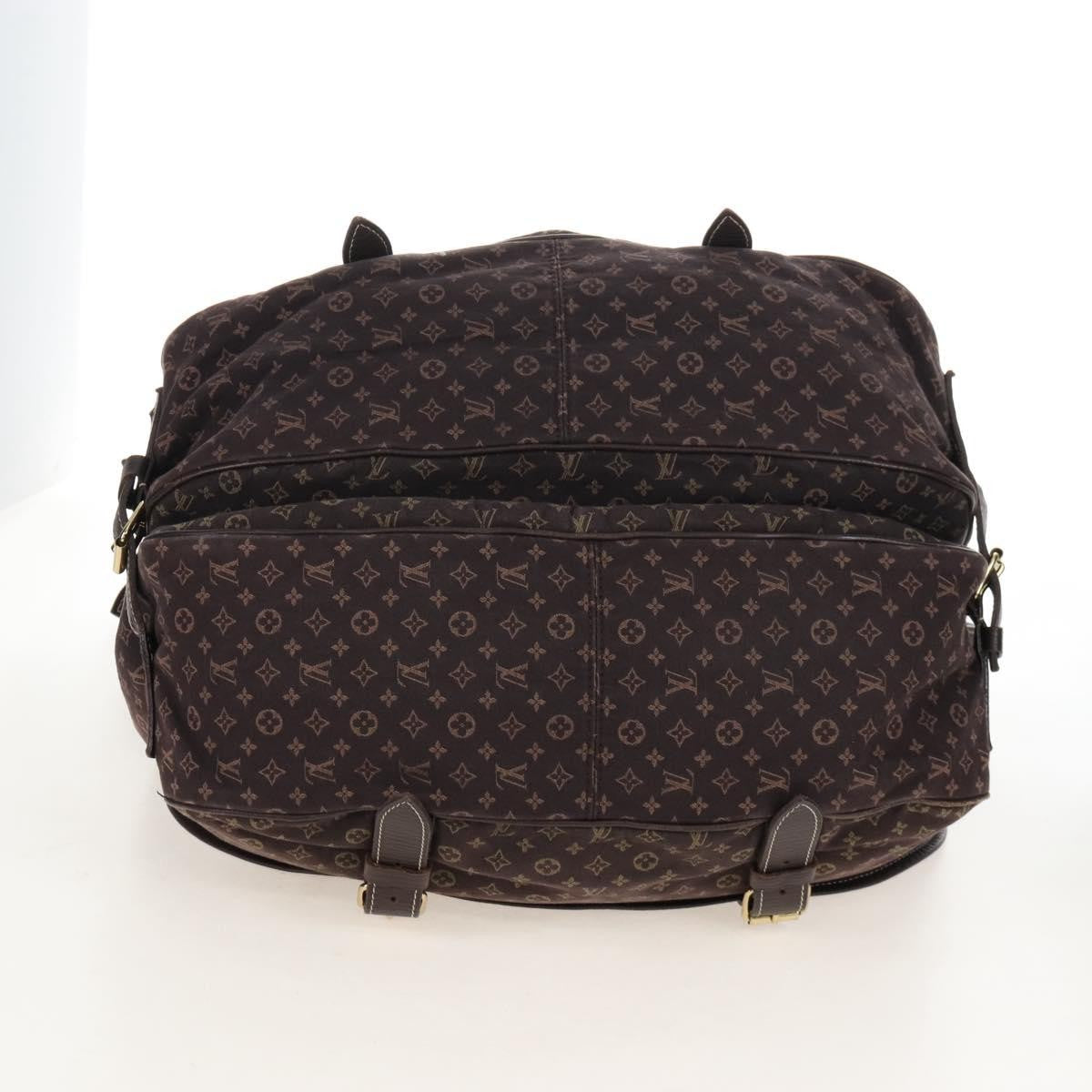 Louis Vuitton Saumur Mini Lin Brown Canvas Shoulder Bag Bag (Pre-Owned)
