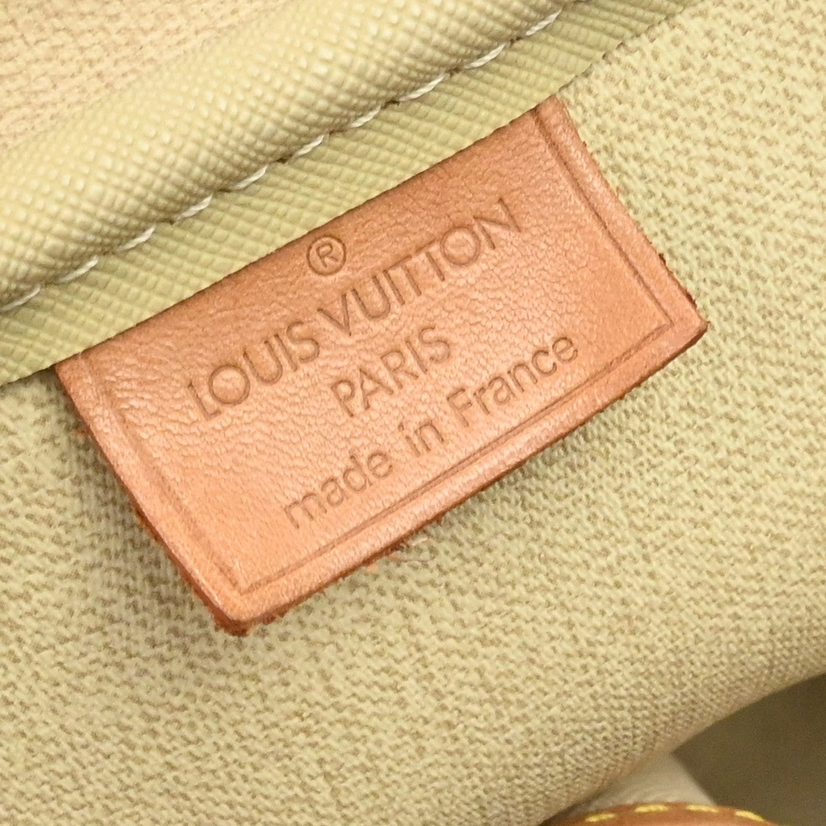 Louis Vuitton Deauville Monogram Brown Canvas Handbag (Pre-Owned)
