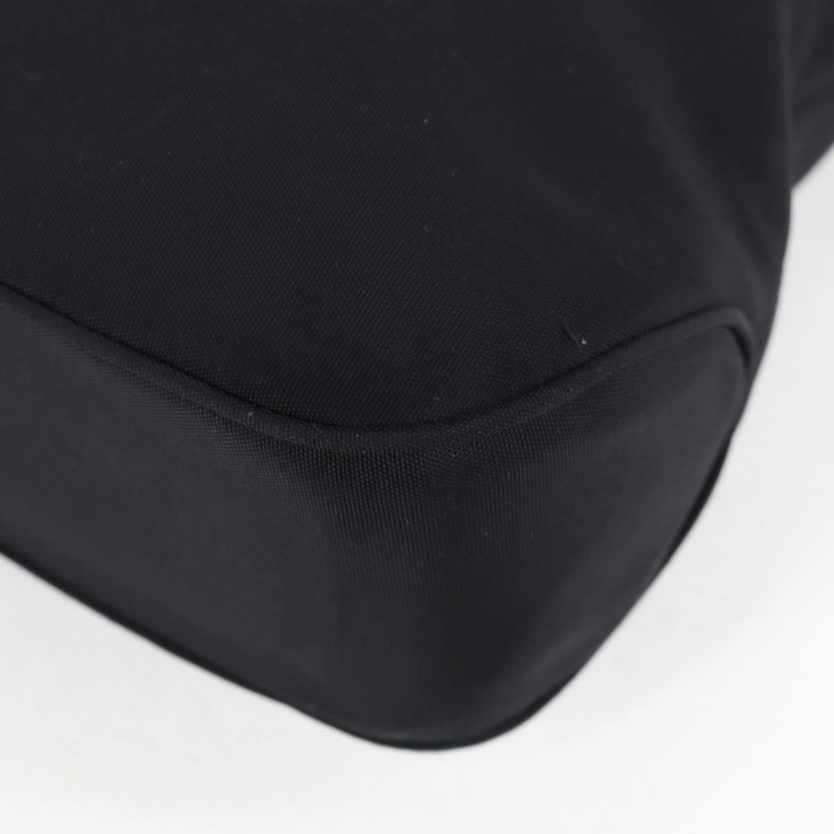Salvatore Ferragamo Vala Nylon Black Nylon Shoulder Bag Bag (Pre-Owned)