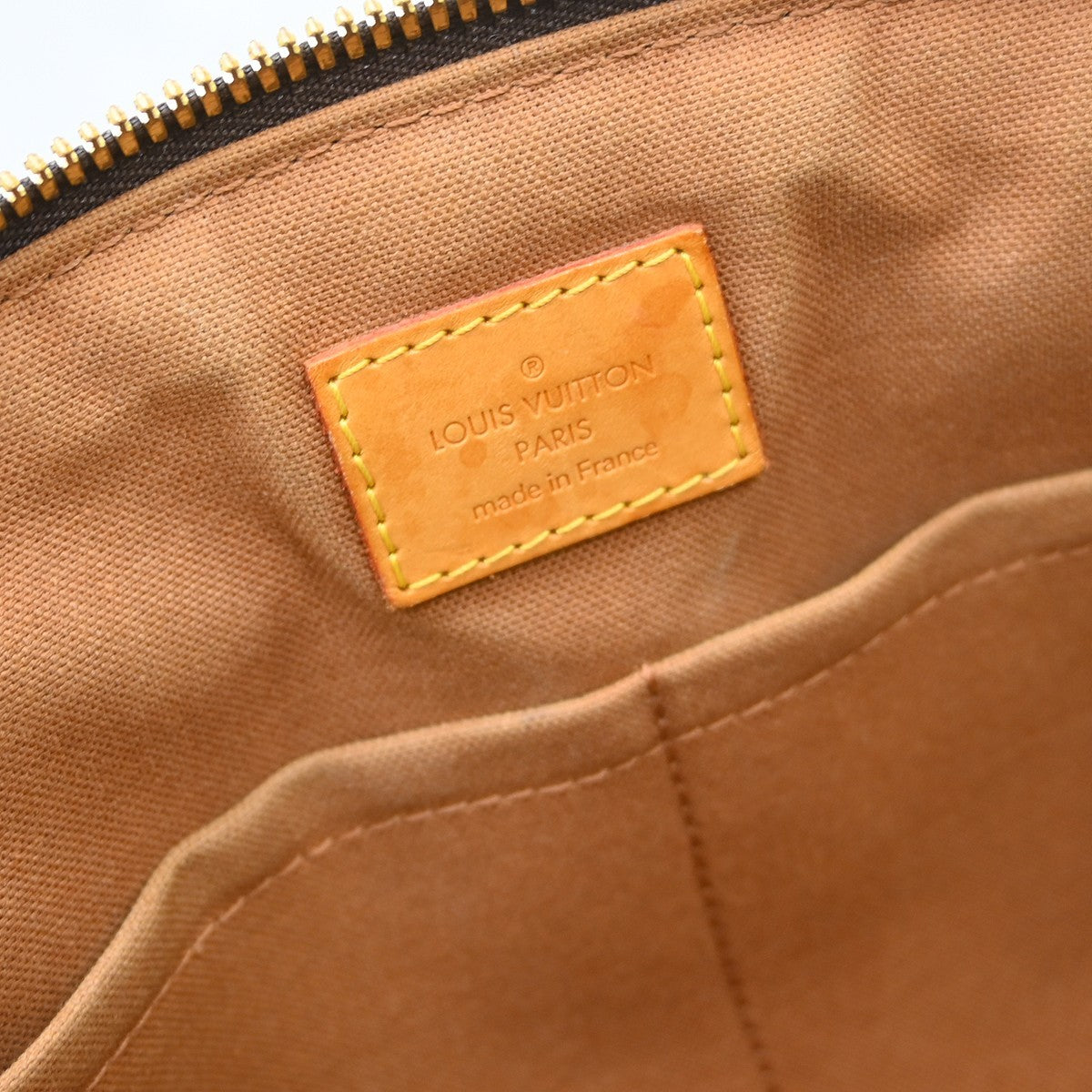 Louis Vuitton Tivoli Monogram Canvas Brown Canvas Handbag (Pre-Owned)