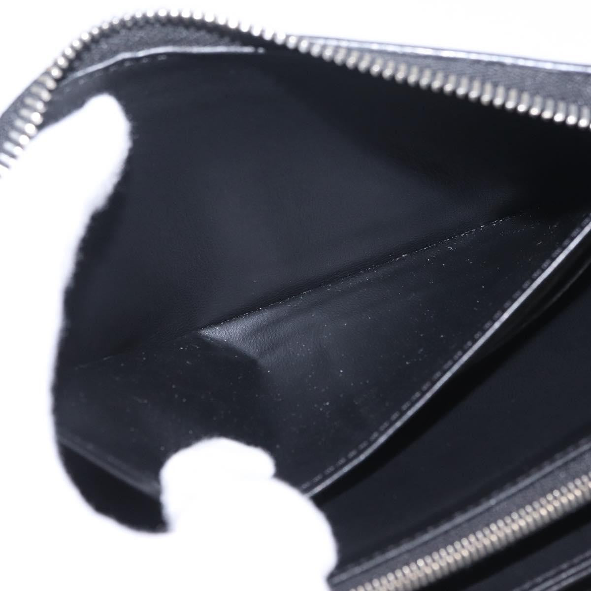 Louis Vuitton Zippy Mahina Leather Black Leather Wallets Accessory (Pre-Owned)