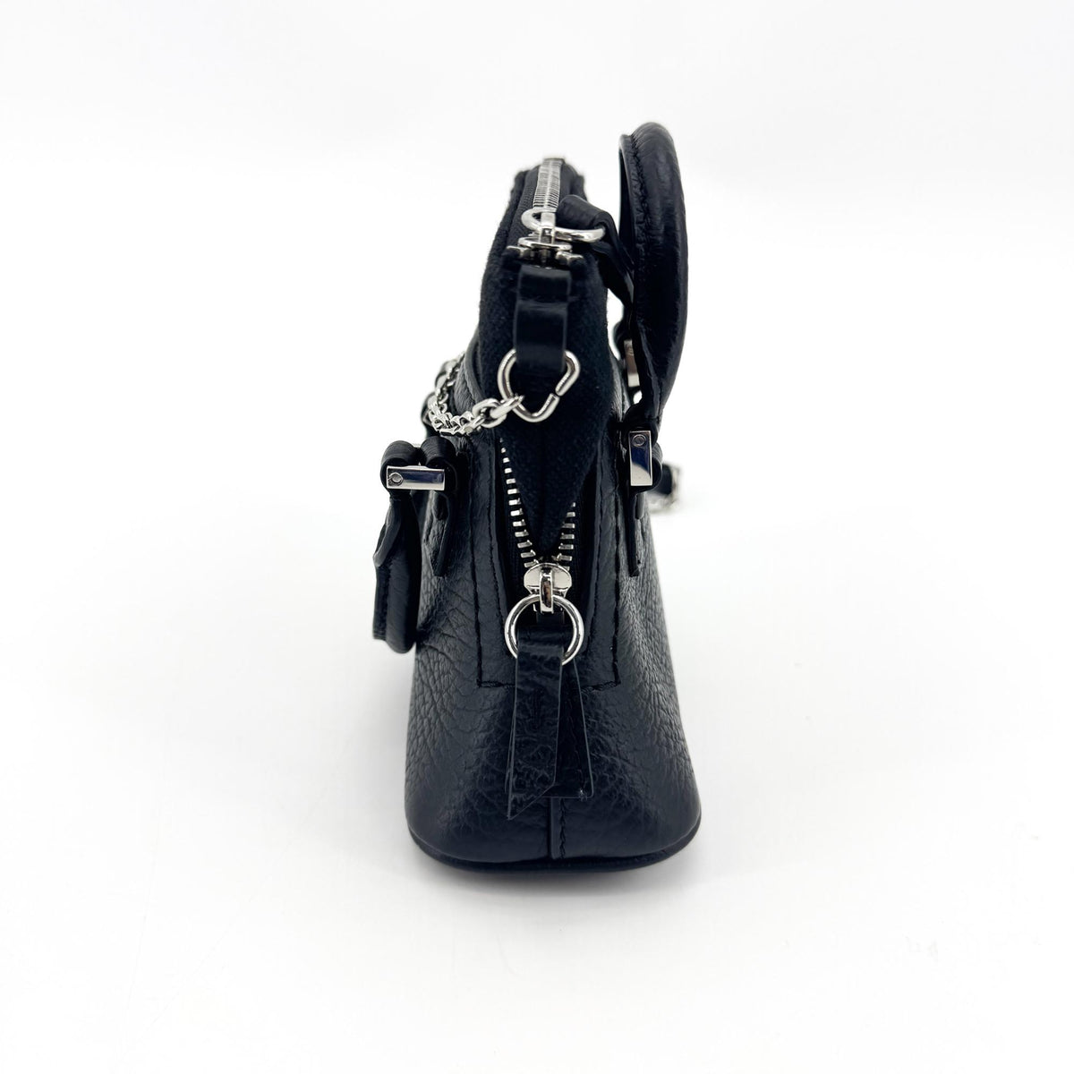 Maison Margiela Femme Micro Sac 5Ac Leather Black Calfskin Shoulder Bag Bag (Pre-Owned)