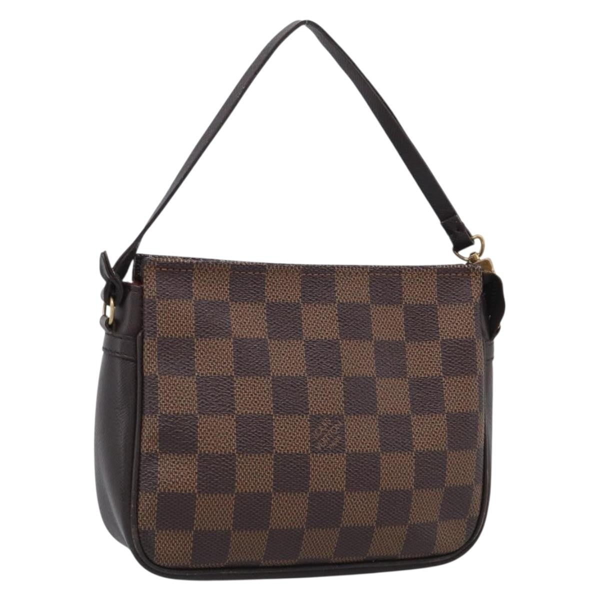Louis Vuitton Trousse Make Up Damier Brown Canvas Clutche & Pouche Bag (Pre-Owned)