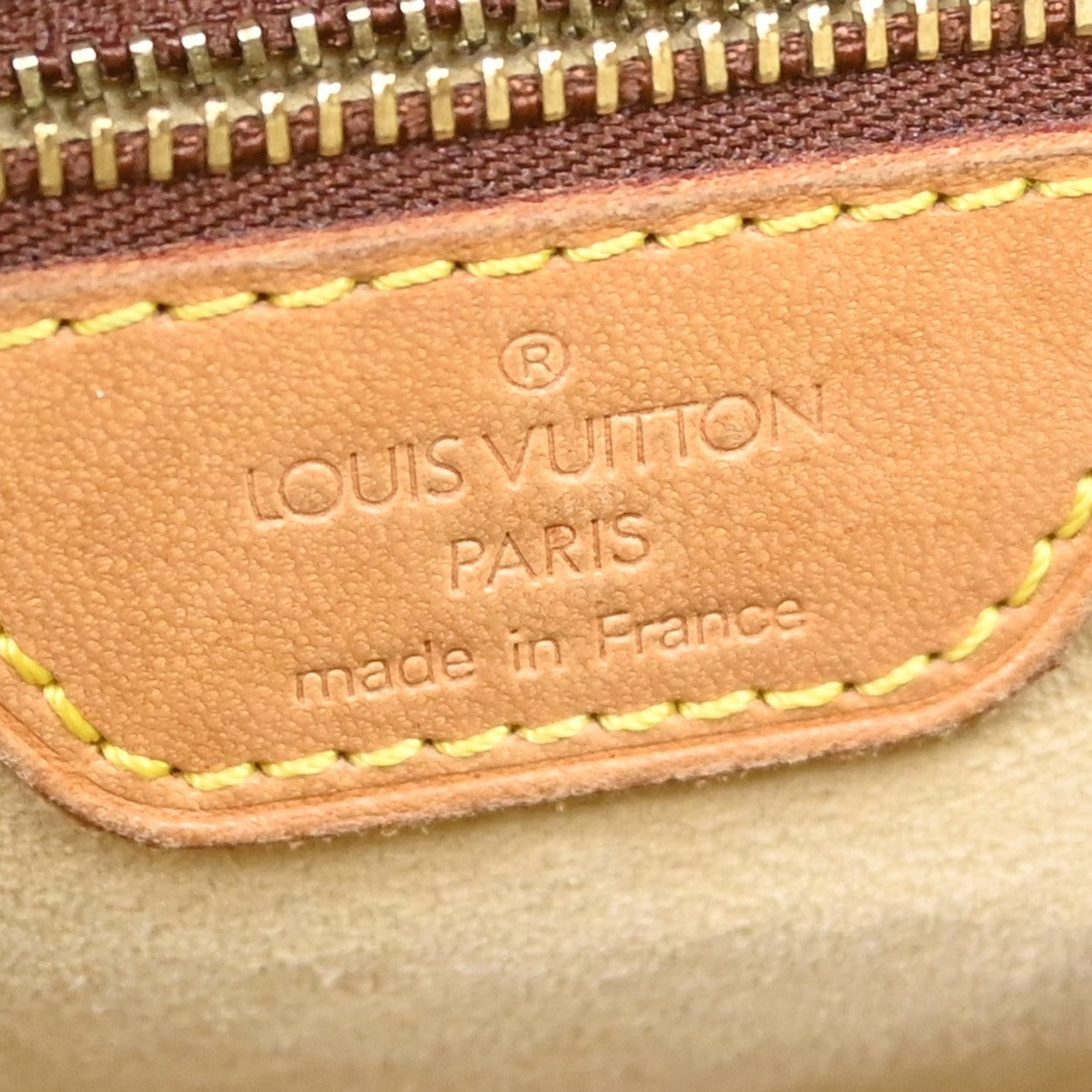 Louis Vuitton Monogram Looping Monogram Canvas Brown Canvas Handbag (Pre-Owned)