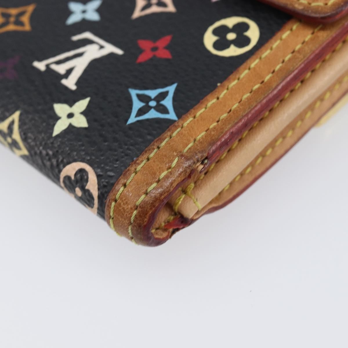 Louis Vuitton Porte-Monnaie Billets Multicolor Canvas Multicolour Canvas Wallets Accessory (Pre-Owned)