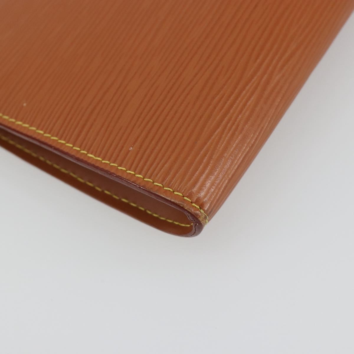 Louis Vuitton Pochette Accessoires Epi Brown Leather Clutche & Pouche Bag (Pre-Owned)