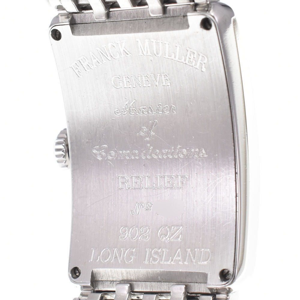 Franck Muller Long Island Playa Quartz Steel Watch (Pre-Owned)