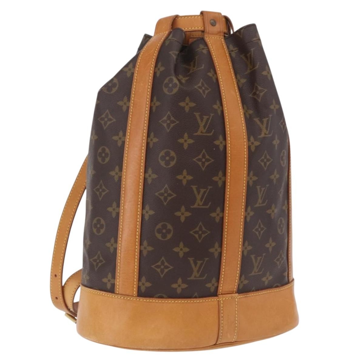 Louis Vuitton Randonnee Monogram Canvas Multicolour Canvas Backpack Bag (Pre-Owned)