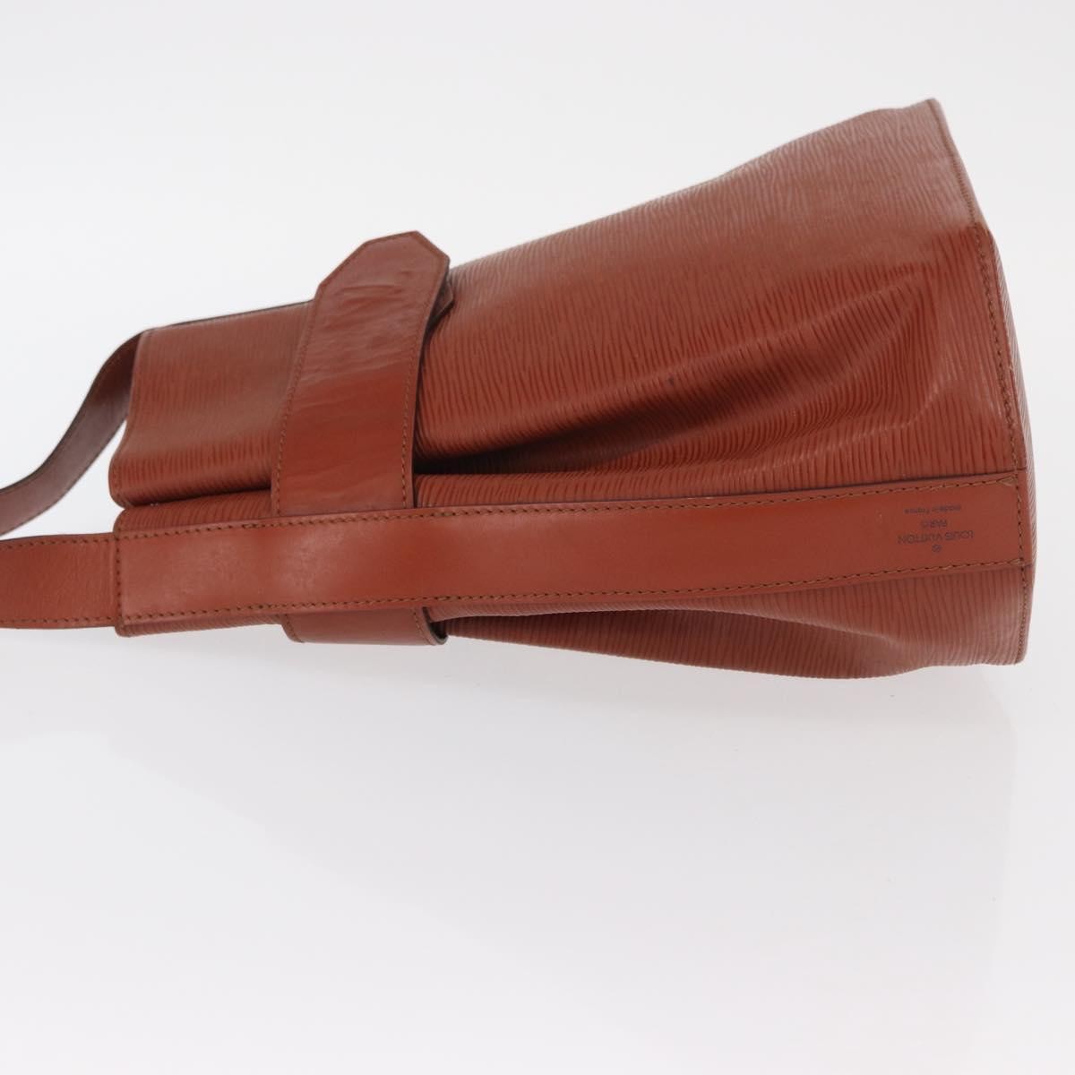 Louis Vuitton Vintage Sac D'epaule Epi Leather Brown Leather Shoulder Bag Bag (Pre-Owned)