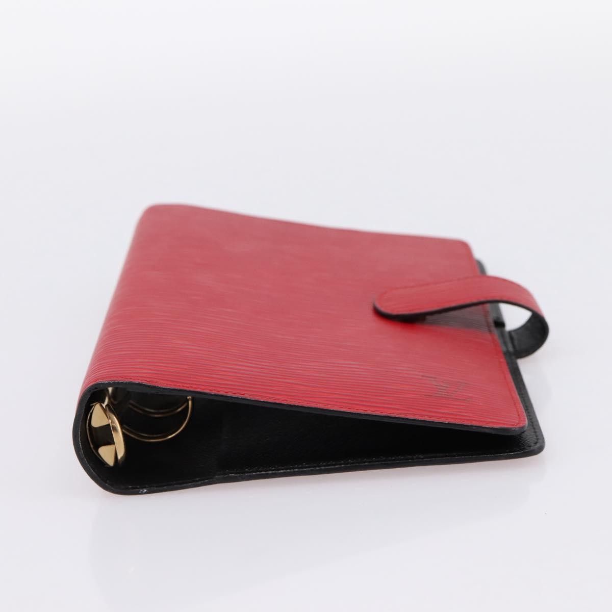 Louis Vuitton Agenda Cover Epi Red Leather Clutche & Pouche Bag (Pre-Owned)
