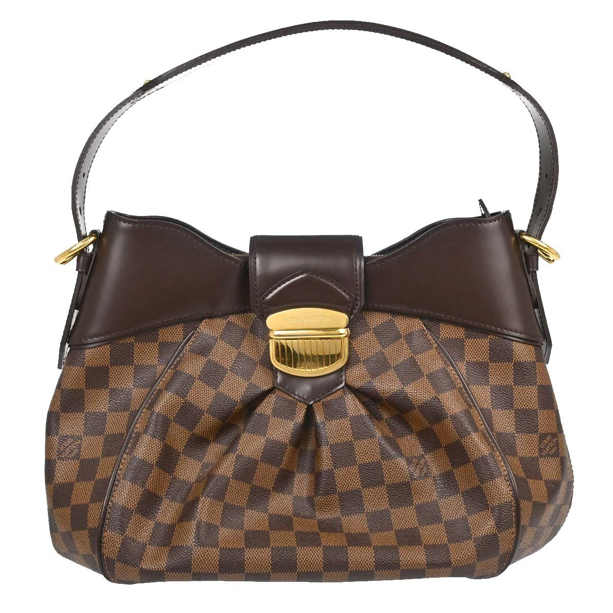 Louis Vuitton Sistina Damier Brown Canvas Handbag (Pre-Owned)