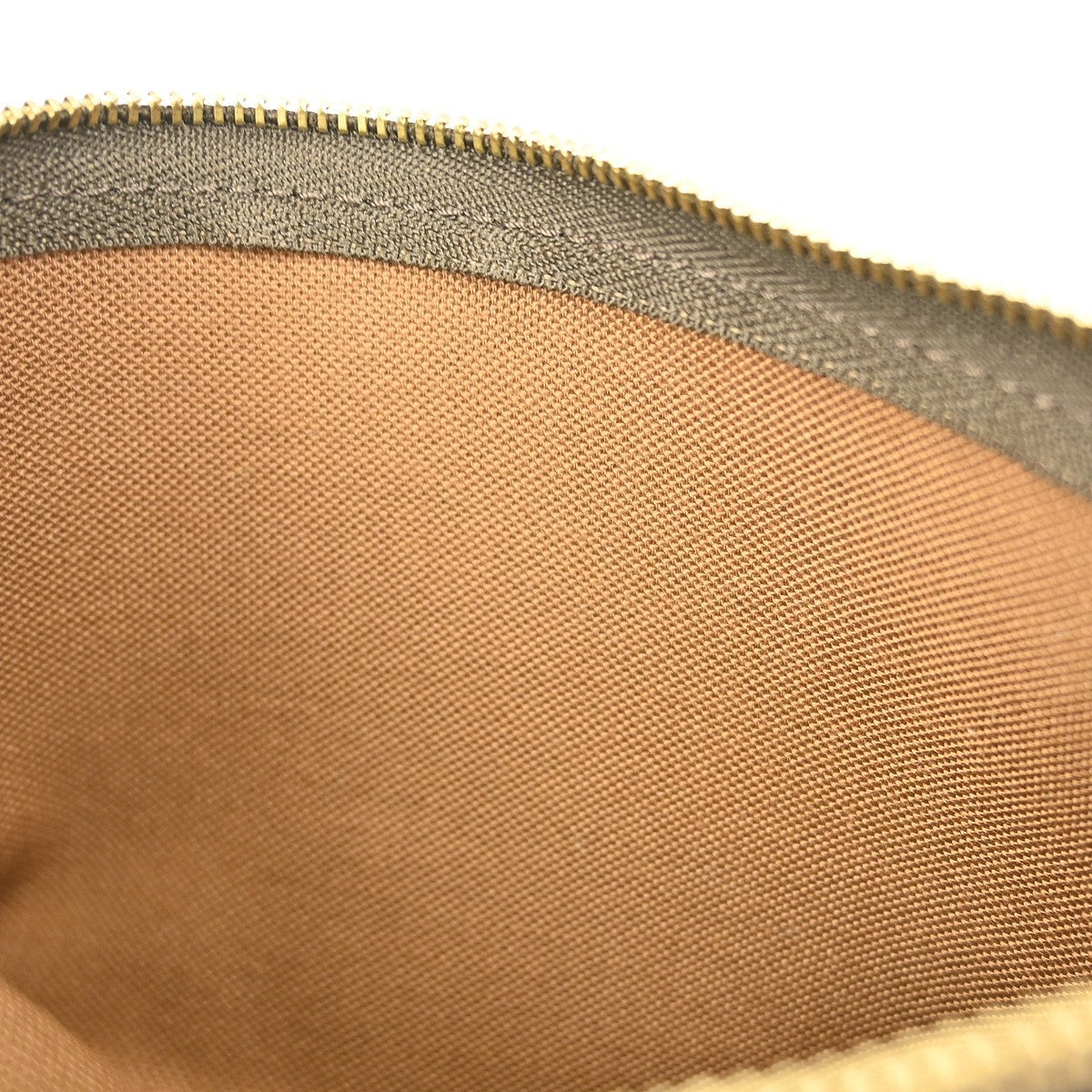Louis Vuitton Mini Pochette Accessoires Canvas Brown Canvas Clutche & Pouche Bag (Pre-Owned)