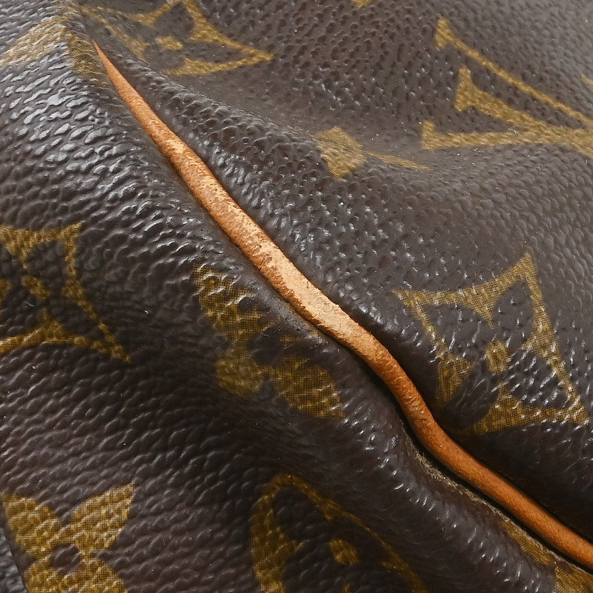 Louis Vuitton Saumur Monogram Canvas Brown Canvas Shoulder Bag Bag (Pre-Owned)
