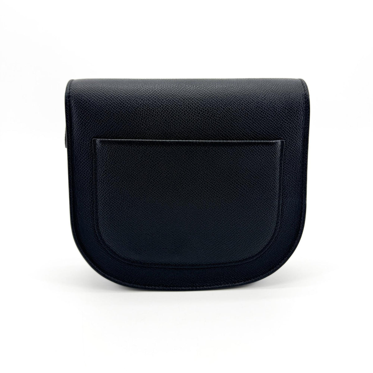 Celine Trotteur Calfskin Black Leather Crossbody Bag Bag (Pre-Owned)