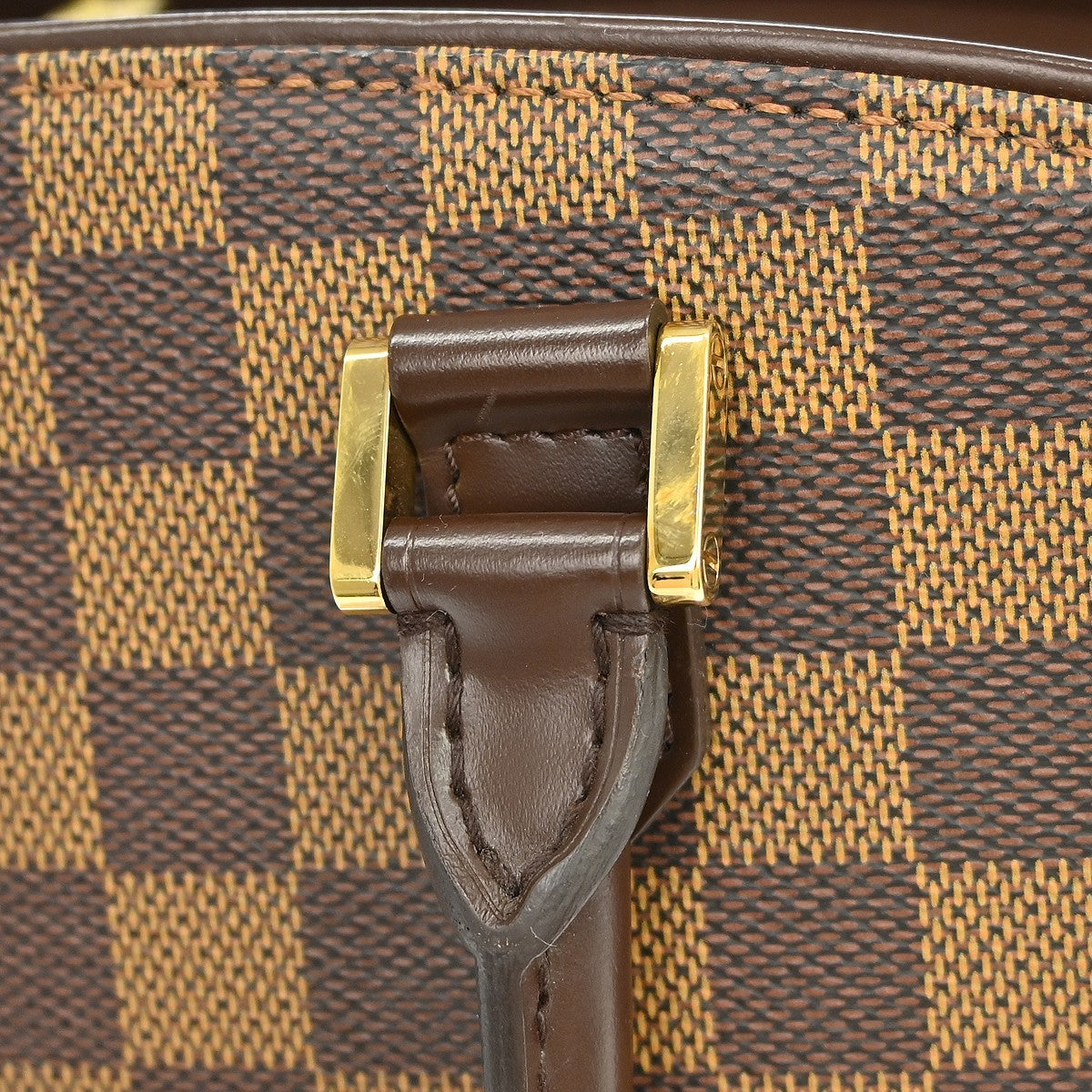 Louis Vuitton Sarria Damier Brown Canvas Handbag (Pre-Owned)