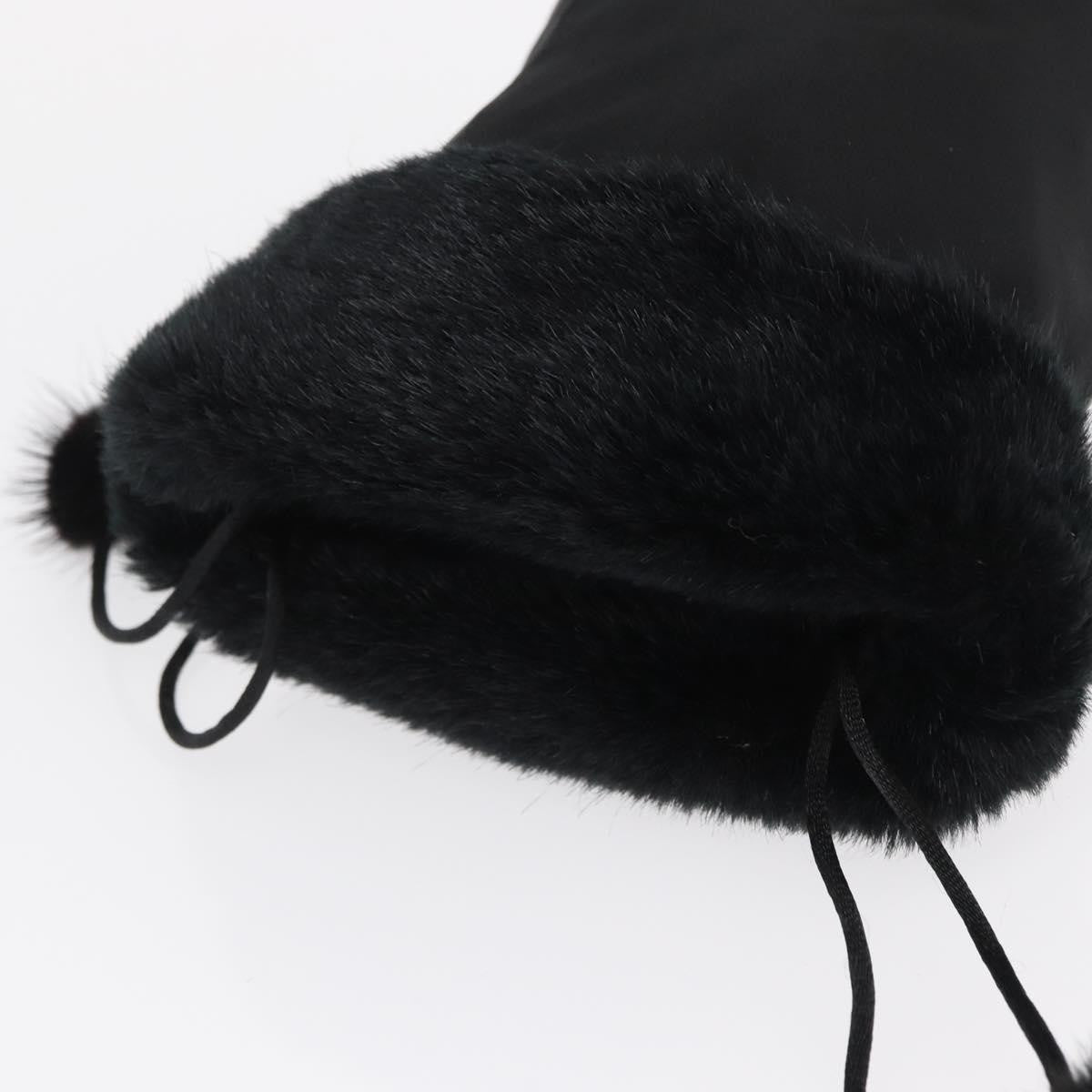 Celine Vintage Pouch Nylon Black Nylon Clutche & Pouche Bag (Pre-Owned)