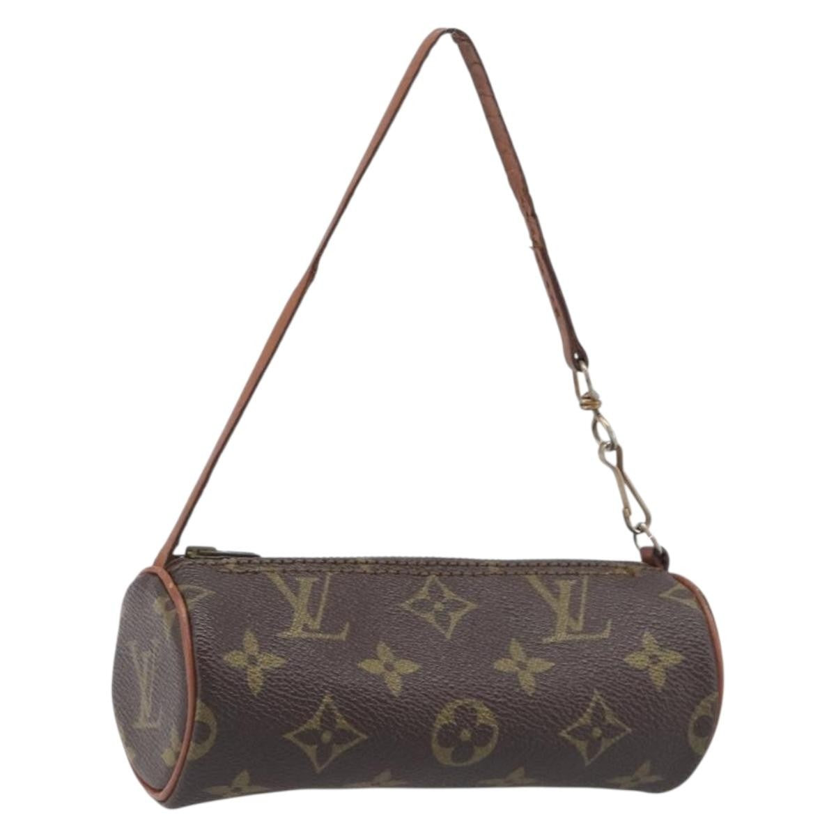 Louis Vuitton Papillon Pochette Monogram Canvas Brown Canvas Clutche & Pouche Bag (Pre-Owned)
