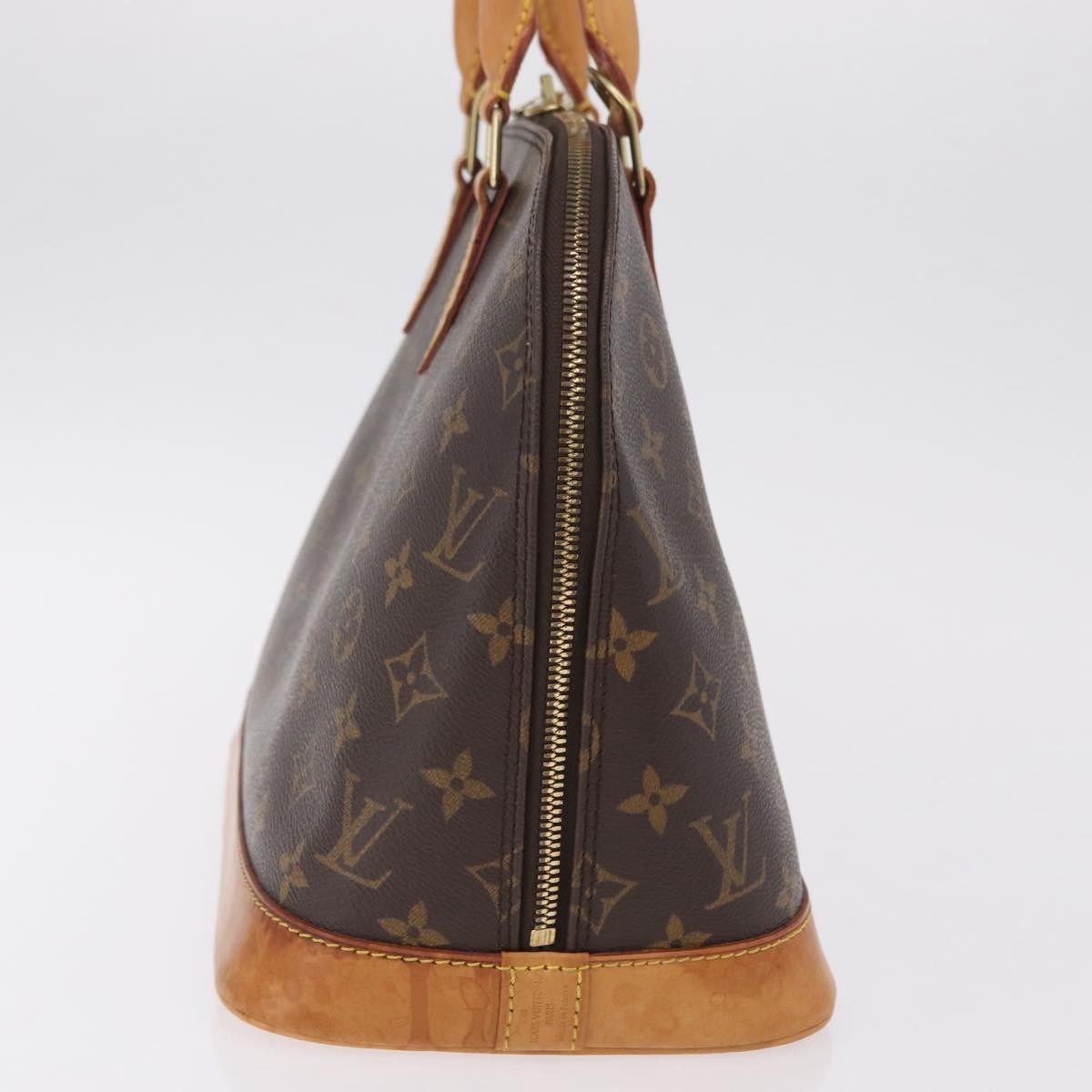 Louis Vuitton Alma Monogram Canvas Brown Canvas Handbag (Pre-Owned)