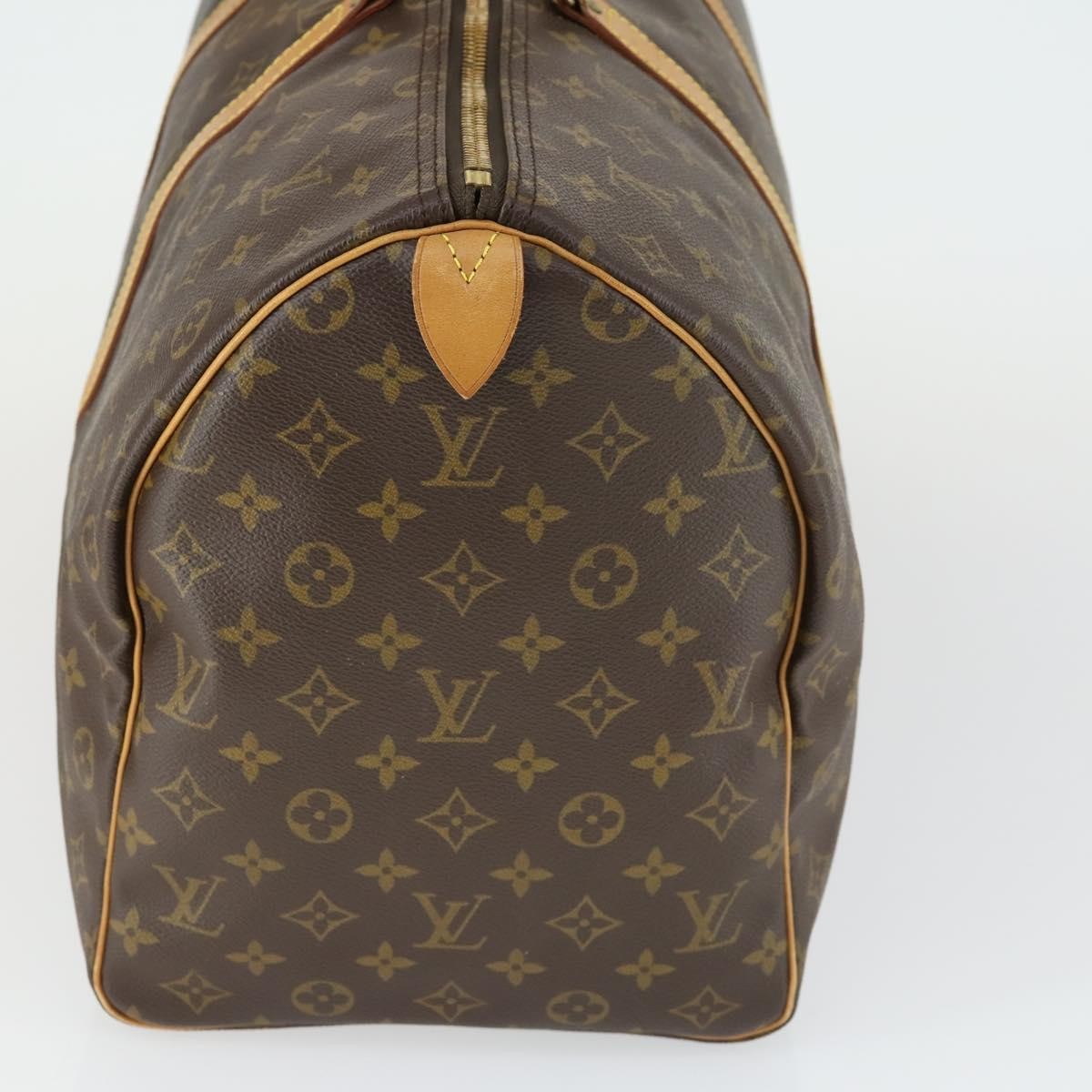 Louis Vuitton Keepall Monogram Canvas Brown Canvas Travel Bag Bag (Pre-Owned)