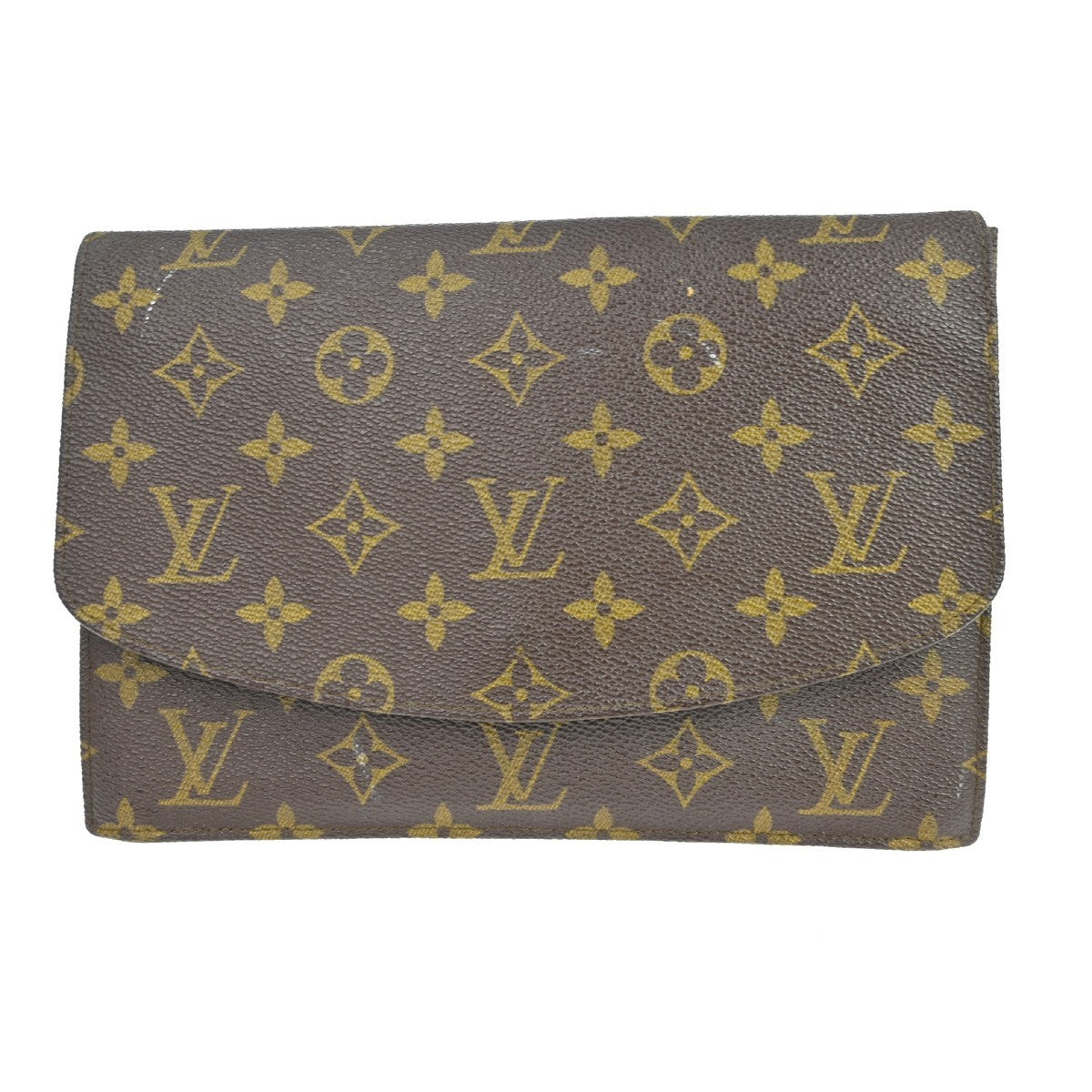 Louis Vuitton Pochette Rabat Monogram Canvas Brown Canvas Clutche & Pouche Bag (Pre-Owned)