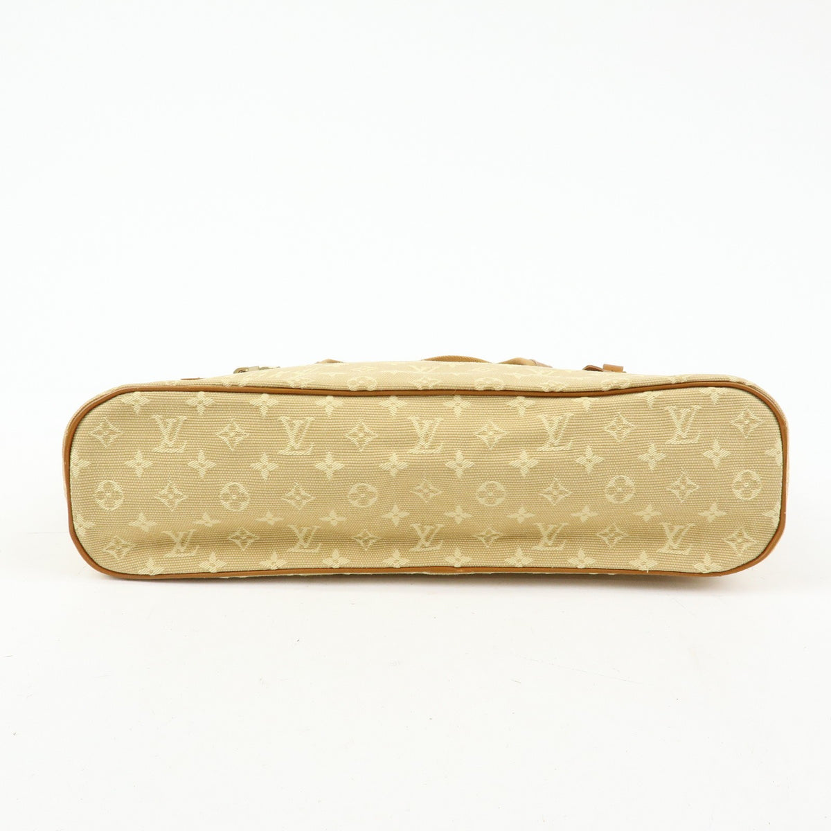 Louis Vuitton Lucille Mini Lin Beige Canvas Handbag (Pre-Owned)
