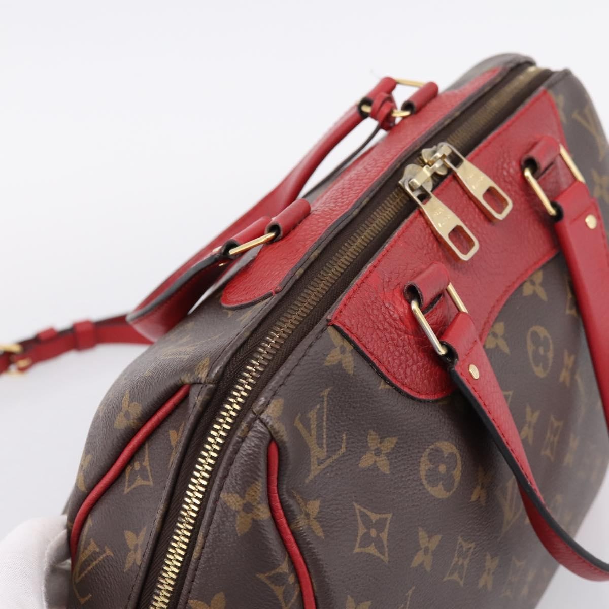 Louis Vuitton Retiro Monogram Canvas Brown Canvas Handbag (Pre-Owned)