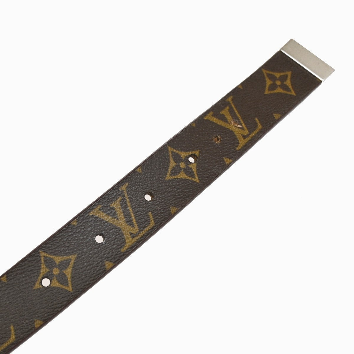 Louis Vuitton Ceinture Carre Belt Damier Brown Canvas Belts Accessory (Pre-Owned)