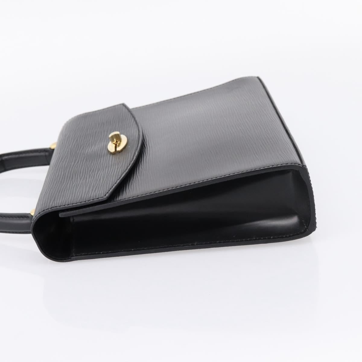 Louis Vuitton Malesherbes Epi Leather Black Leather Handbag (Pre-Owned)