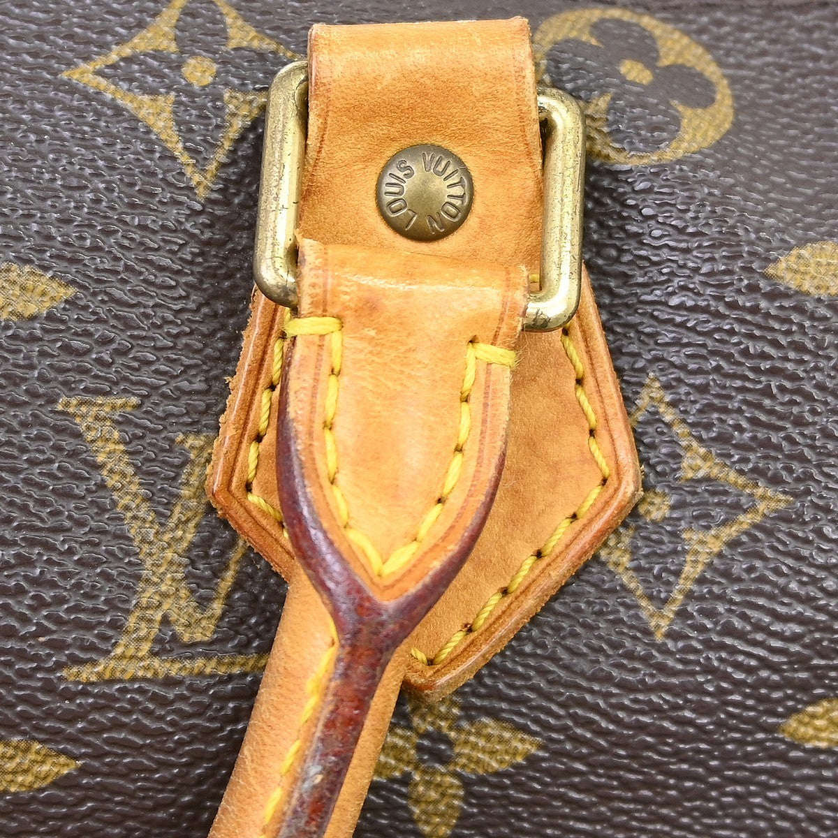 Louis Vuitton Speedy Monogram Canvas Brown Canvas Handbag (Pre-Owned)