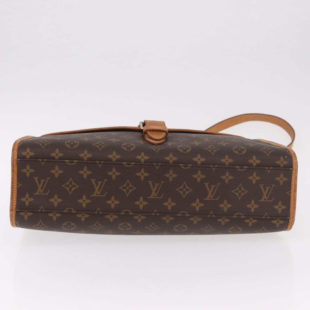 Louis Vuitton Beverly Monogram Canvas Brown Canvas Briefcase Bag (Pre-Owned)